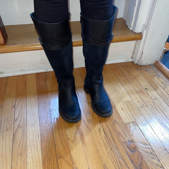 Ladies tall black boots - Picture 6 of 9